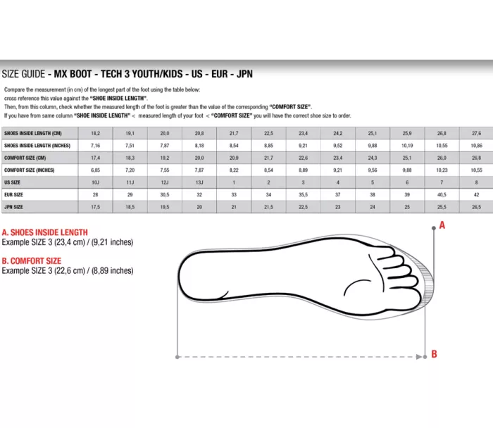 Dětské boty Alpinestars Tech 3S Youth white/black