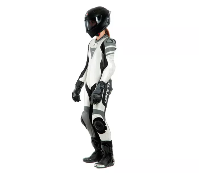 Dámská kombinéza Dainese KILLALANE pearl white/charcoal gray/black