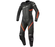 Dámská kombinéza na moto Alpinestars Stella Kira black/red fluo