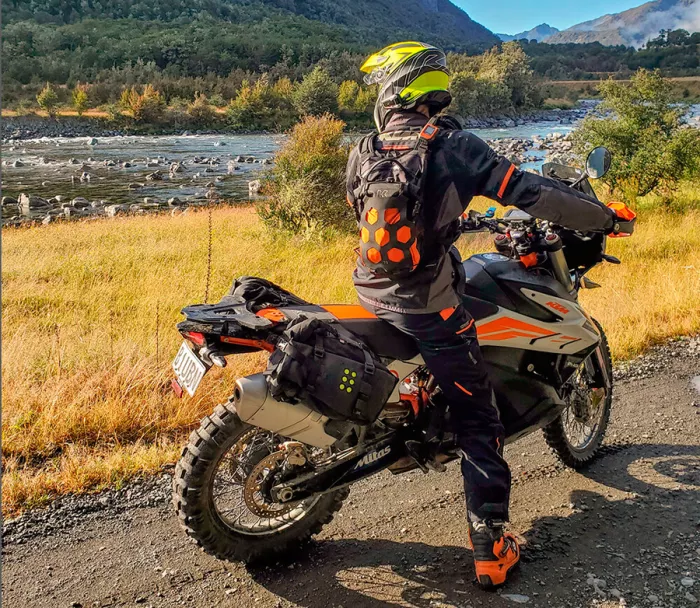 Batoh na moto Kriega KRUT9-O Trail 9 orange