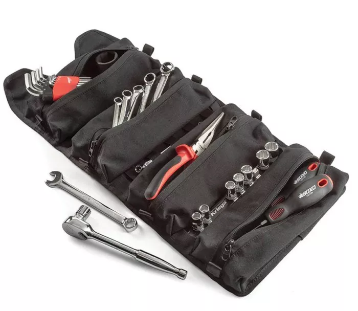 Kriega RSDRKTR-BB Tool Roll - Roam - Black/Black