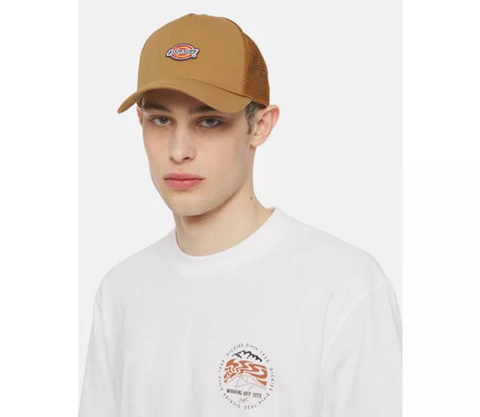 Kšiltovka DICKIES HANSTON TRUCKER BROWN DUCK