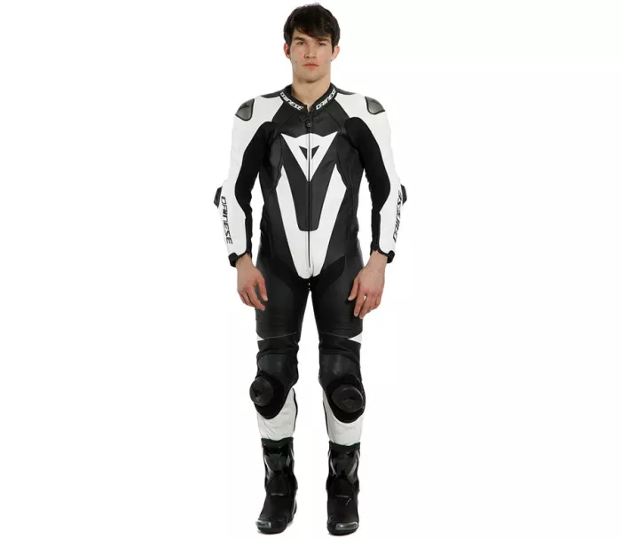 Jednodílná kombinéza Dainese LAGUNA SECA 5 perf. black/white