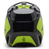 Motokrosová helma Fox V1 Lean Helmet Grey/Yellow