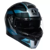 AGV E2206 STREETMODULAR LEDRO MATT BLACK/POWDER BLUE vel. M