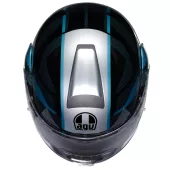AGV E2206 STREETMODULAR LEDRO MATT BLACK/POWDER BLUE vel. M