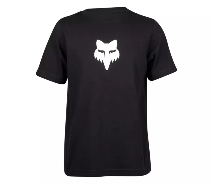 Fox 31819-001 Yth Fox Legacy Ss Tee, Black vel. YS