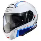 Caberg Levo X Elite white/red/blue/light blue vel. M