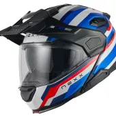 Helma na moto NEXX X.LIFECOUNTRY Westbound blue/red MT