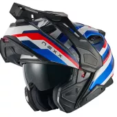 Helma na moto NEXX X.LIFECOUNTRY Westbound blue/red MT