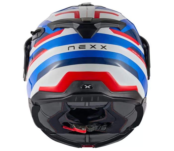 Helma na moto NEXX X.LIFECOUNTRY Westbound blue/red MT