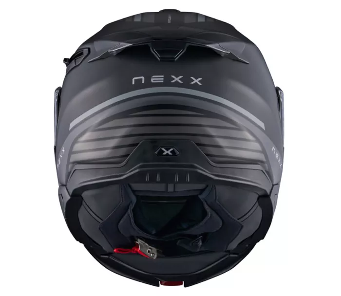 Helma na motocykl NEXX X.LIFETOUR Globe black/gray MT