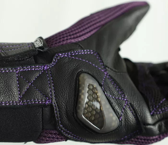 XRC LOIRIES purple ladies gloves vel. S
