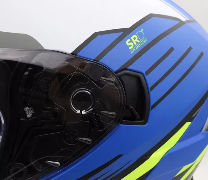 XRC Loomis wht/blk/blue/fluo vel. S