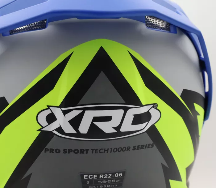 XRC Loomis wht/blk/blue/fluo vel. S