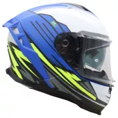 XRC Loomis wht/blk/blue/fluo vel. S