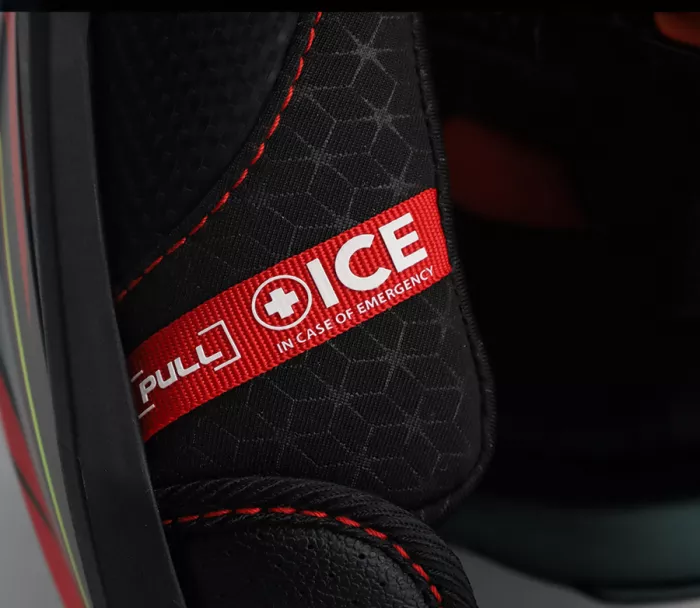 XRC Loomis red/blk/grey/yellow vel. L