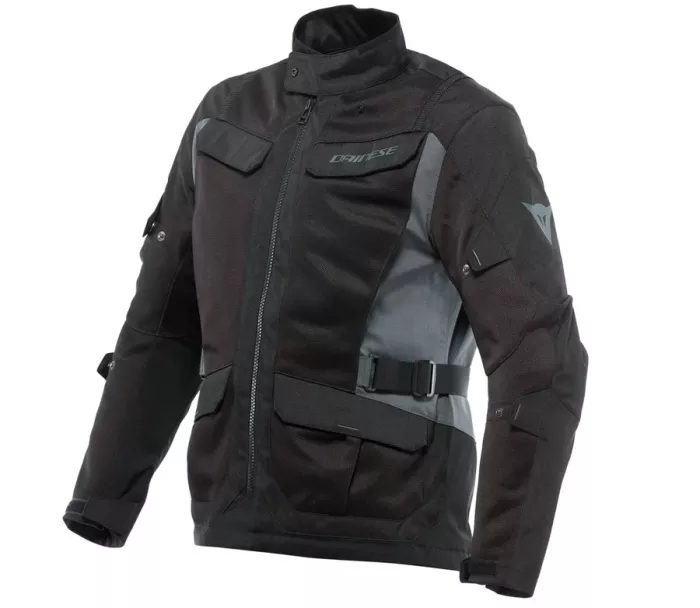 Bunda na moto Dainese DESERT TEX JACKET BLACK/BLACK/EBONY