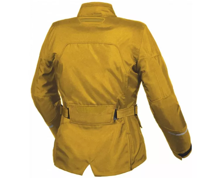 Dámská bunda na moto Macna Evora Ochre Yellow lady jacket