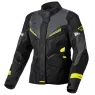Dámská bunda na moto Macna Sonar night eye/neon yellow