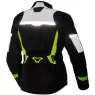 Dámská bunda na moto Macna Sonar night eye/neon yellow
