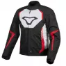 Bunda na moto Macna Tazar Black/White/Red