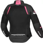Dámská bunda na moto Macna Tondo black/pink jacket lady