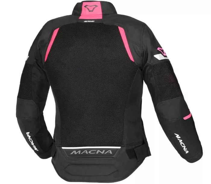 Dámská bunda na moto Macna Tondo black/pink jacket lady