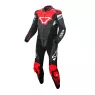 Kombinéza na motorku Macna Tracktix 2pc black/white/red