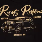 Rusty Pistons RPTSM101 Master 85 black triko vel. S