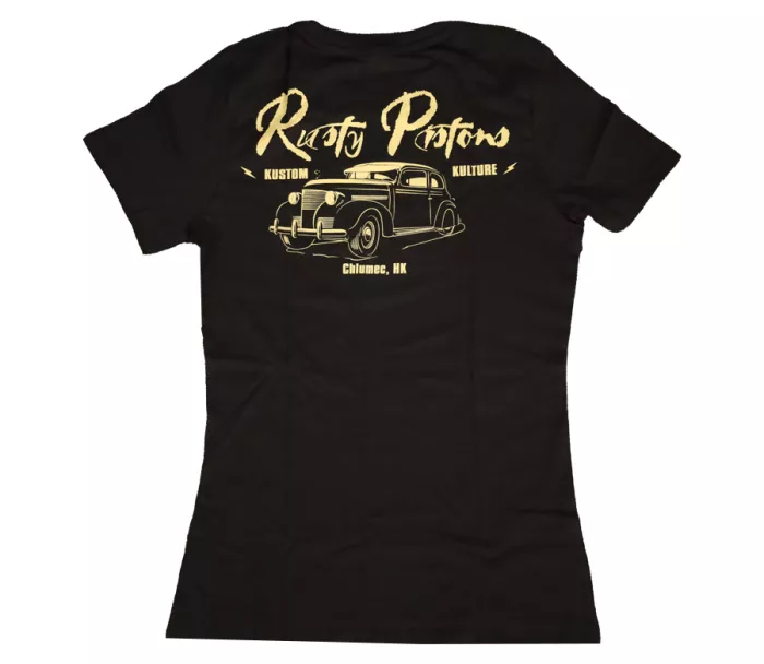 Dámské tričko Rusty Pistons Master 85 black