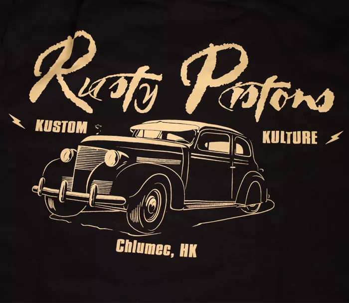 Dámské tričko Rusty Pistons Master 85 black