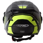 Helma na moto XRC Metric 2.0 black/fluo vel. 2XL