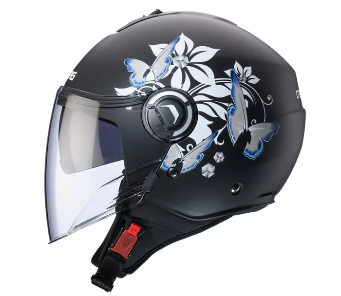 Caberg Riviera V4X Mia matt black/white/grey vel.2XS