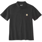 CARHARTT Midweight S/S Pocket Polo black vel. XL
