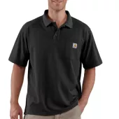 CARHARTT Midweight S/S Pocket Polo black vel. XL