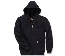 CARHARTT ZIP HOODED SWEATSHIRT BLACK vel. M