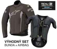 Alpinestars T-Missile Drystar Tech Air black + airbag Tech-Air RACE