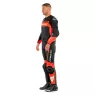 Kombinéza na moto Dainese MISTEL matt black/fluo red/matt black