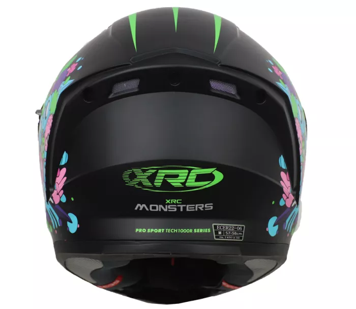 Integrální helma XRC MONSTERS matt black