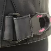 XRC Moos ladies leather jacket blk/pink/grey vel. 48