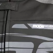 Kožená bunda na moto XRC Moos blk/grey