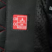 XRC Moos 2.0 HLT men leather jacket blk/red/wht vel. 54