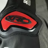 XRC Moos 2.0 HLT men leather jacket blk/red/wht vel. 54
