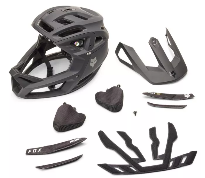 MTB helma Fox 31107-255 Proframe Rs Ce - Matte Black