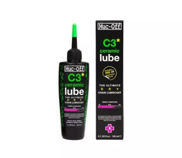 Mazivo na řetěz s keramikou do sucha Muc-Off 872 C3 DRY CERAMIC LUBE 50ml