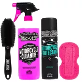 Muc-Off MOTORCYCLE ESSENTIALS KIT - Sada pro čištění a ochranu povrchu motocyklů