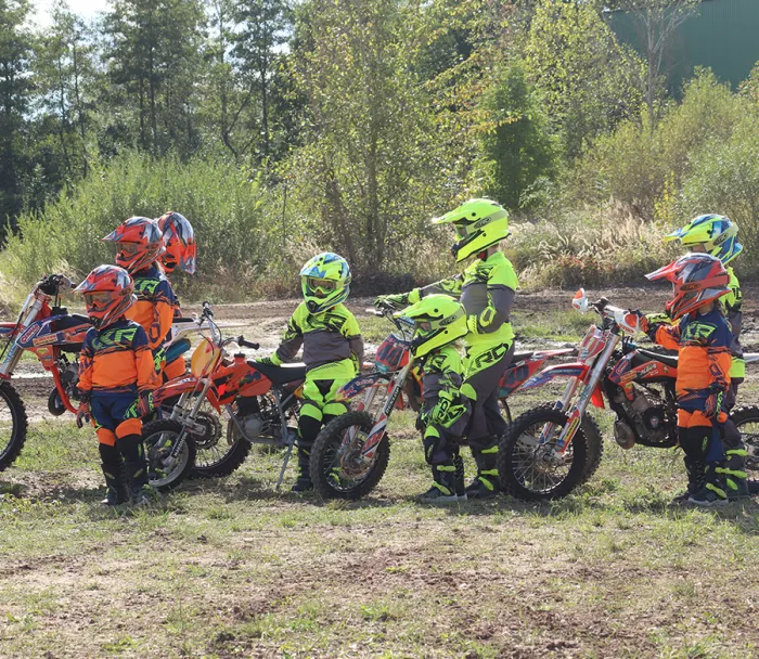 Dětské motokrosové boty XRC MX Move kids black
