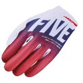 Motokrosové rukavice Five MXF2 Evo Split white/red/blue