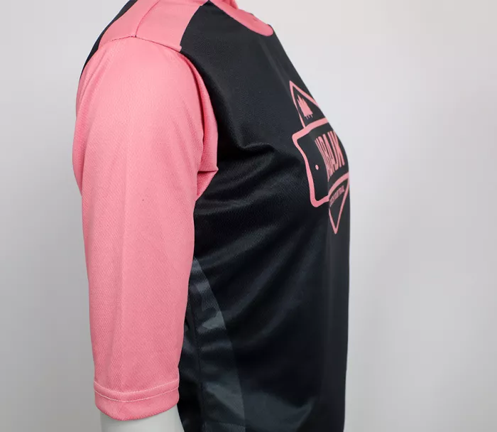 Dámský dres Nabajk Ancze 3/4 sleeve black/old pink